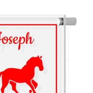 Customized Name With Horse Design Acrylic wall decor