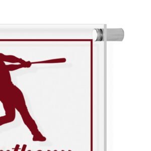 Customized Name With Baseball Design Acrylic wall decor