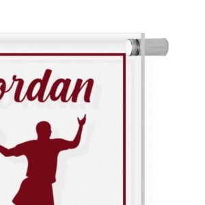 Customized Name With Basketball Player Design Acrylic wall decor