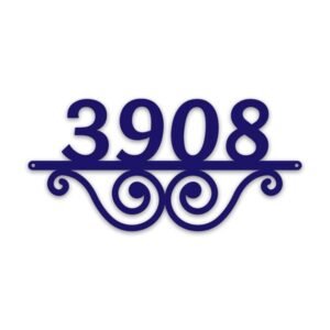 Customized Number Art Acrylic wall decor