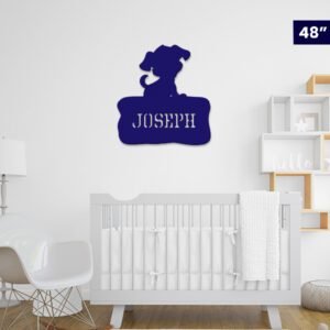 Customized Name With Pet Sign Acrylic wall decor