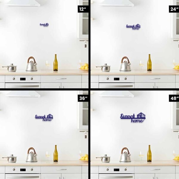 Sweet Home acrylic board with home Shing wall decor - Image 3