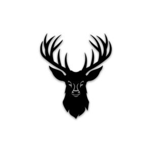 Deer Face Designed Acrylic wall decor